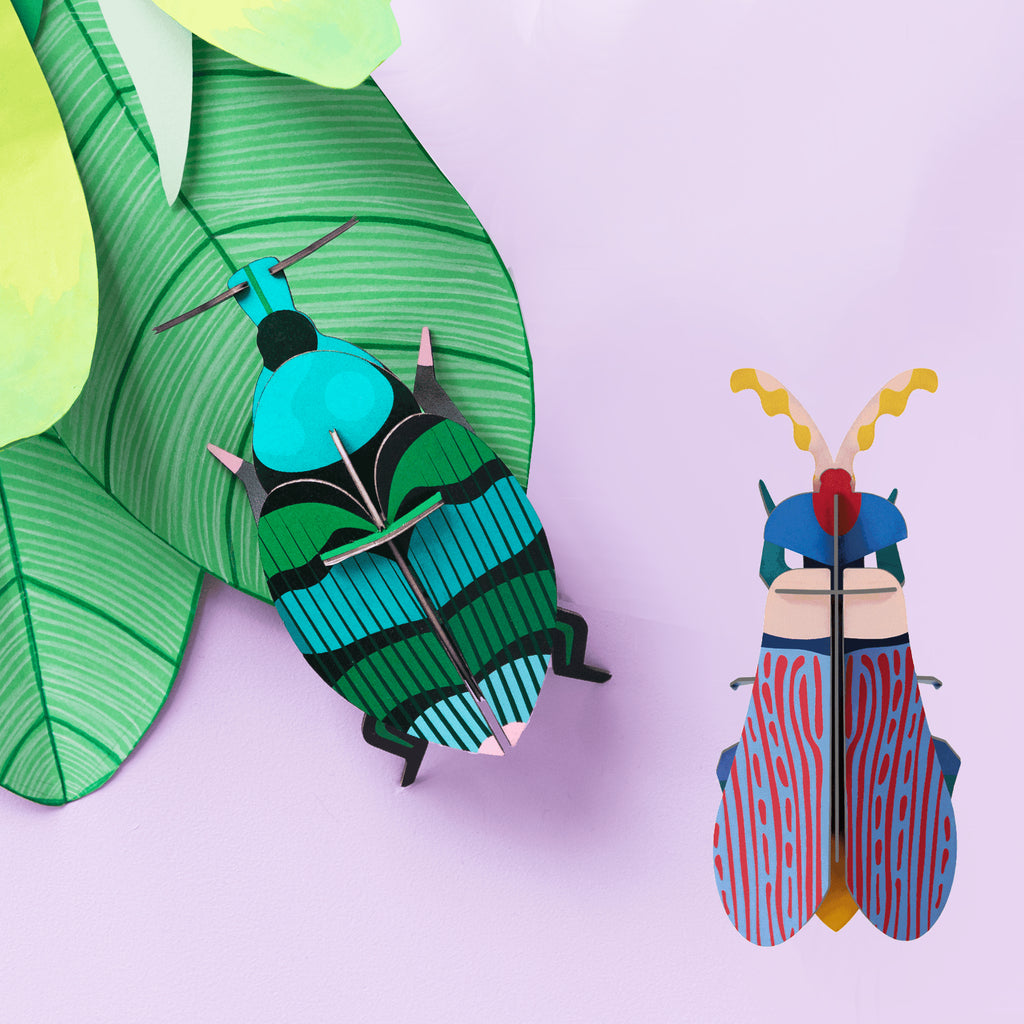 Beetles 3D Wall Art