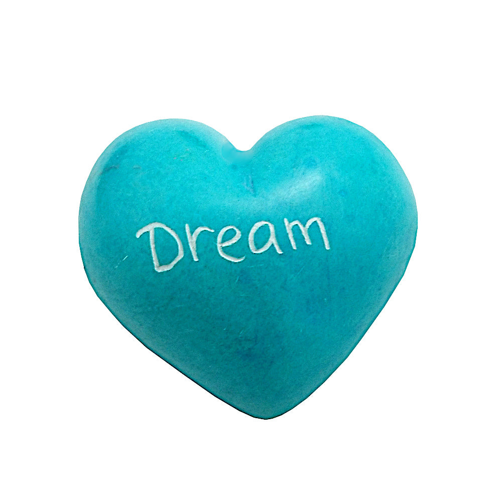 Soapstone Word Hearts