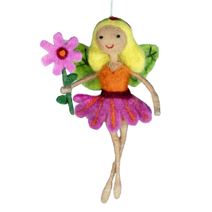 Flower Fairy Ornaments