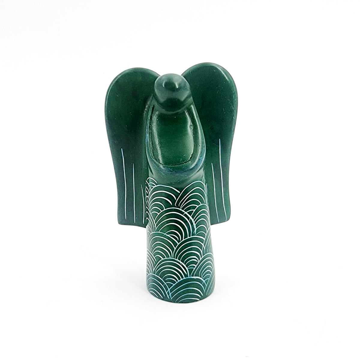 Carved Soap Stone - Calming Angels