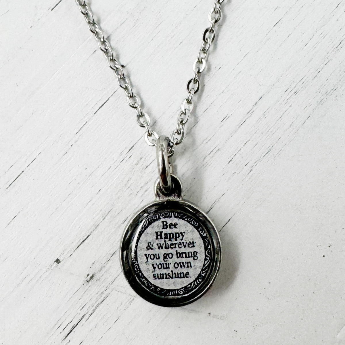 Spirit Lala Reversible Necklace- Bee