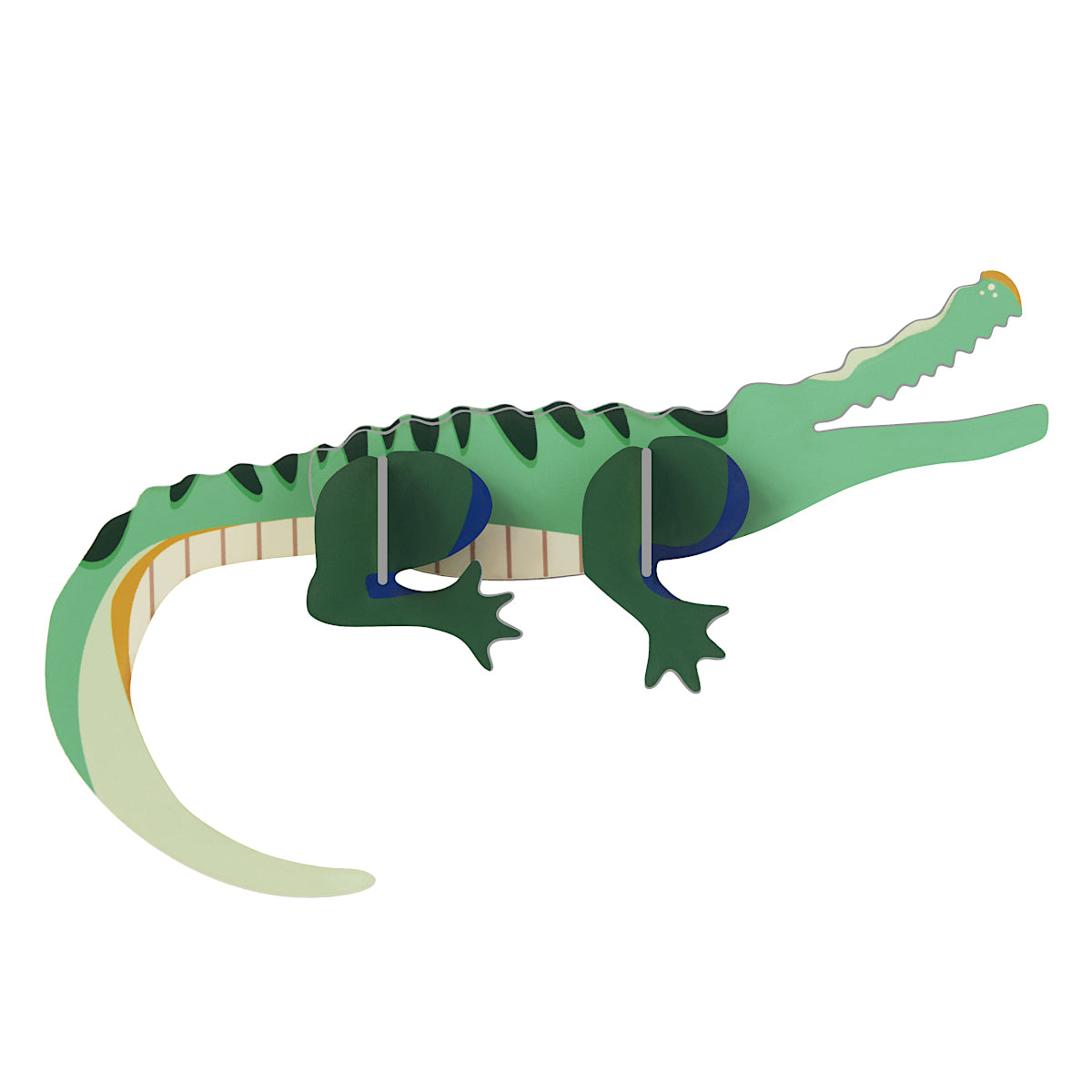 Crocodile 3-D Wall Art