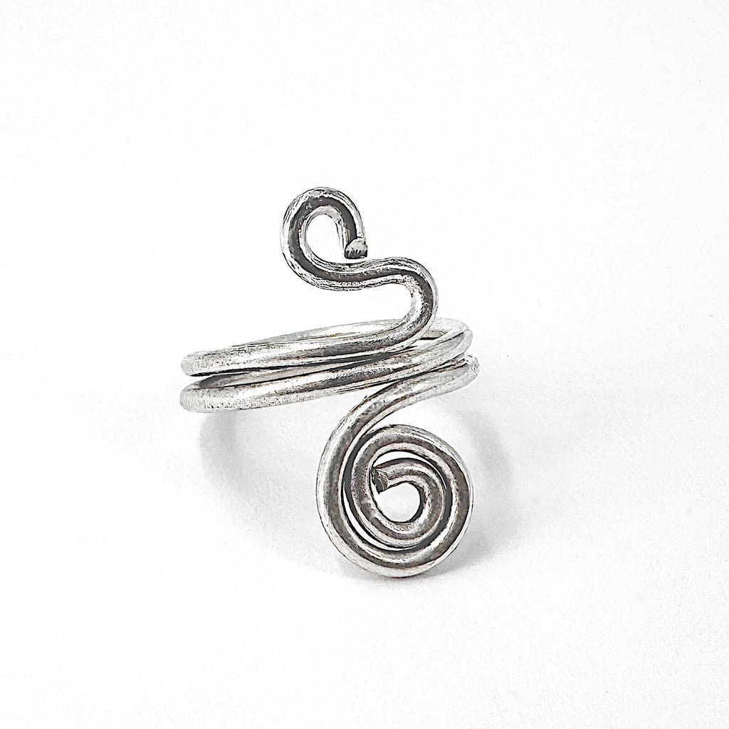 Mexican Silver Ring - Serpant
