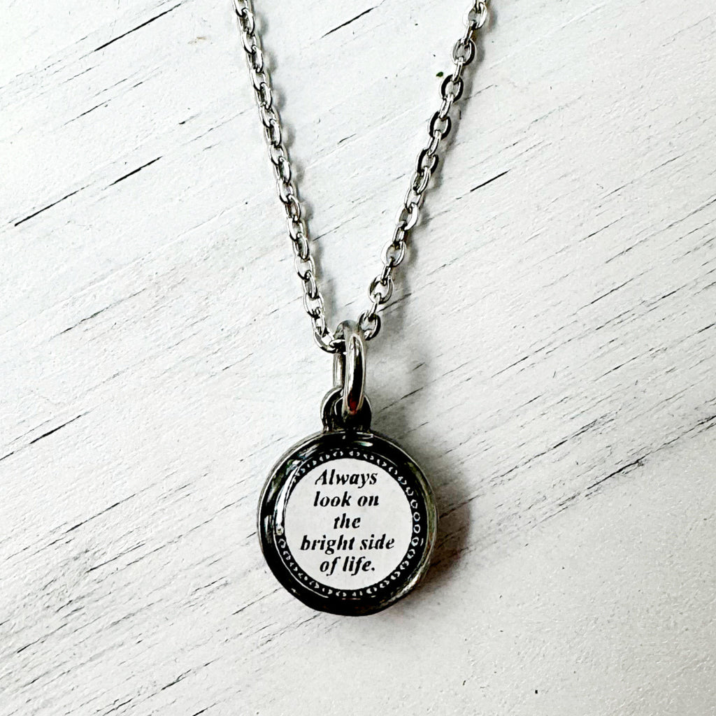 Spirit Lala Reversible Necklace- Dragonfly