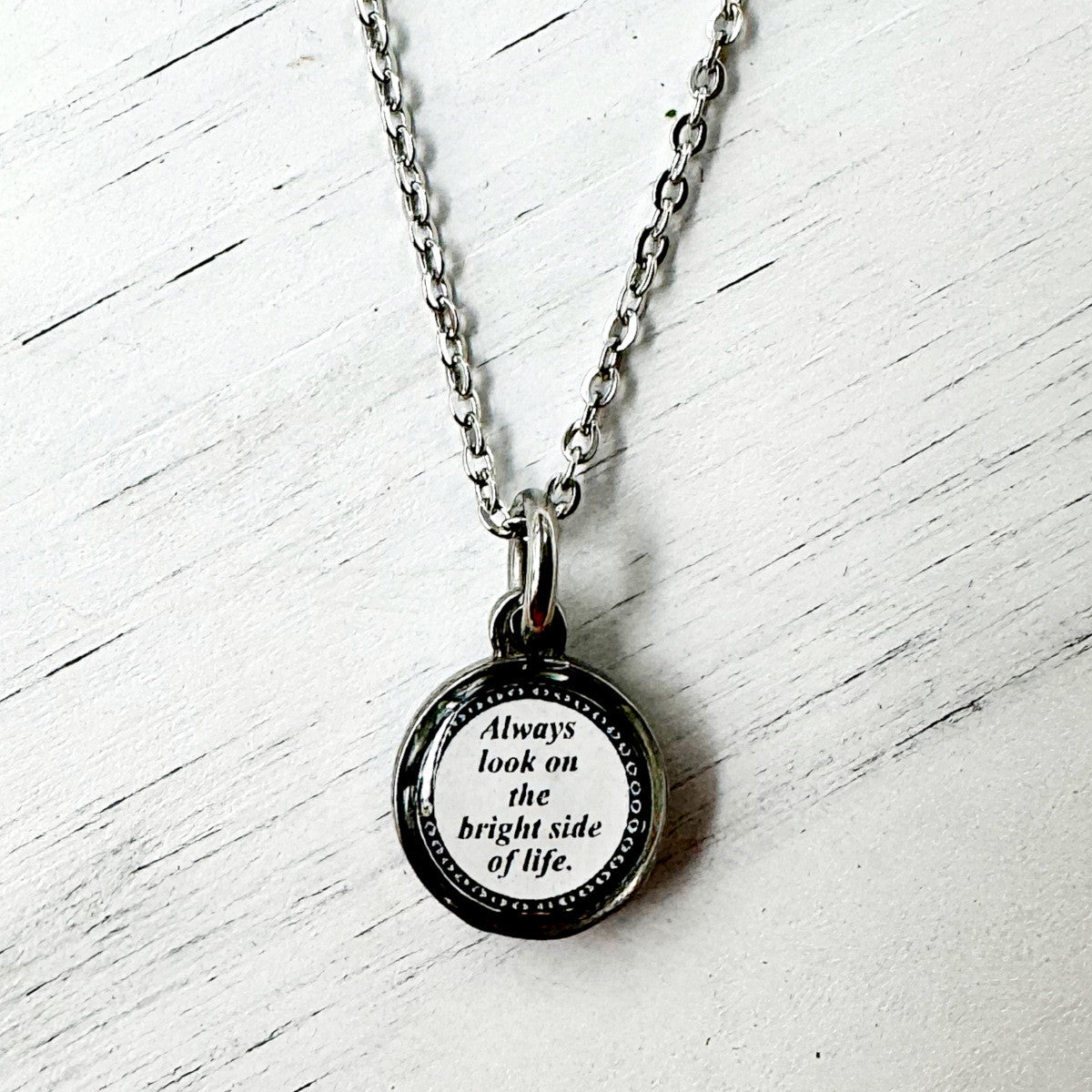 Spirit Lala Reversible Necklace- Dragonfly