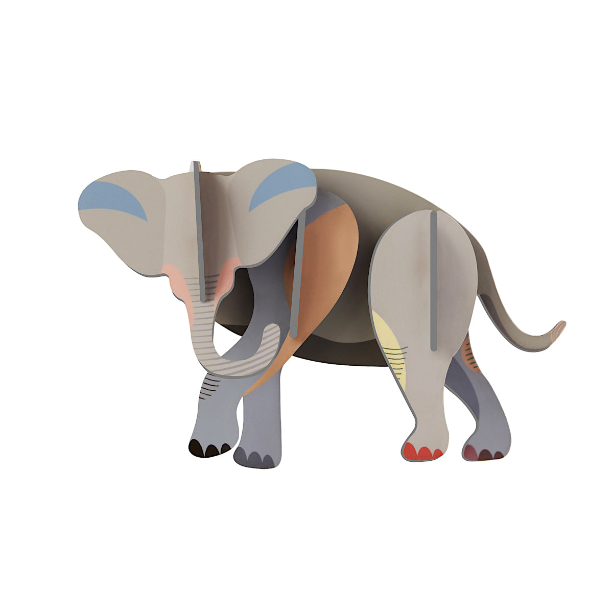 Elephant 3-D Wall Art