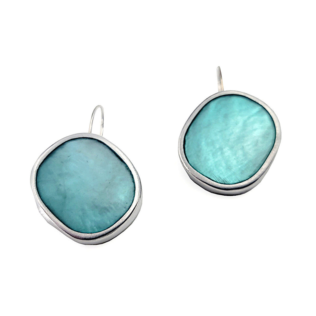 Resin and Shell Earrings