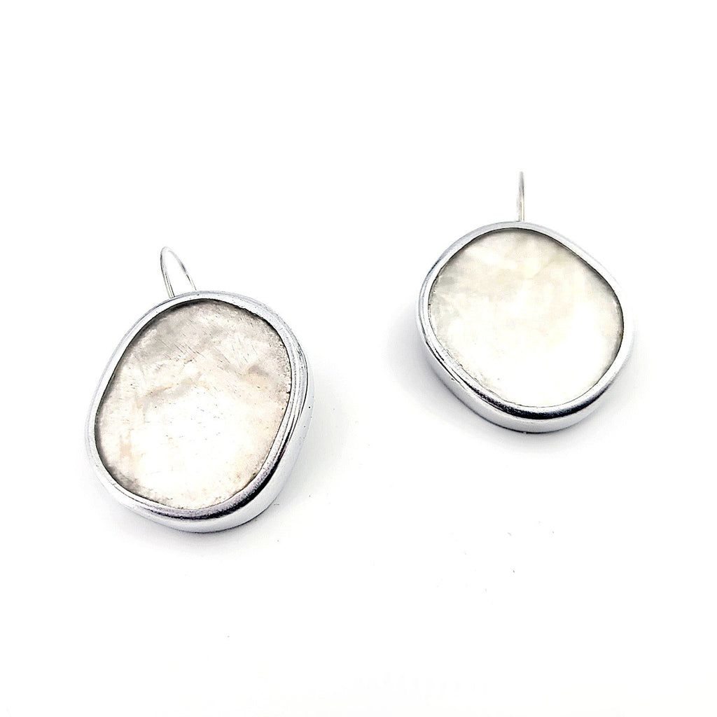 Resin and Shell Earrings