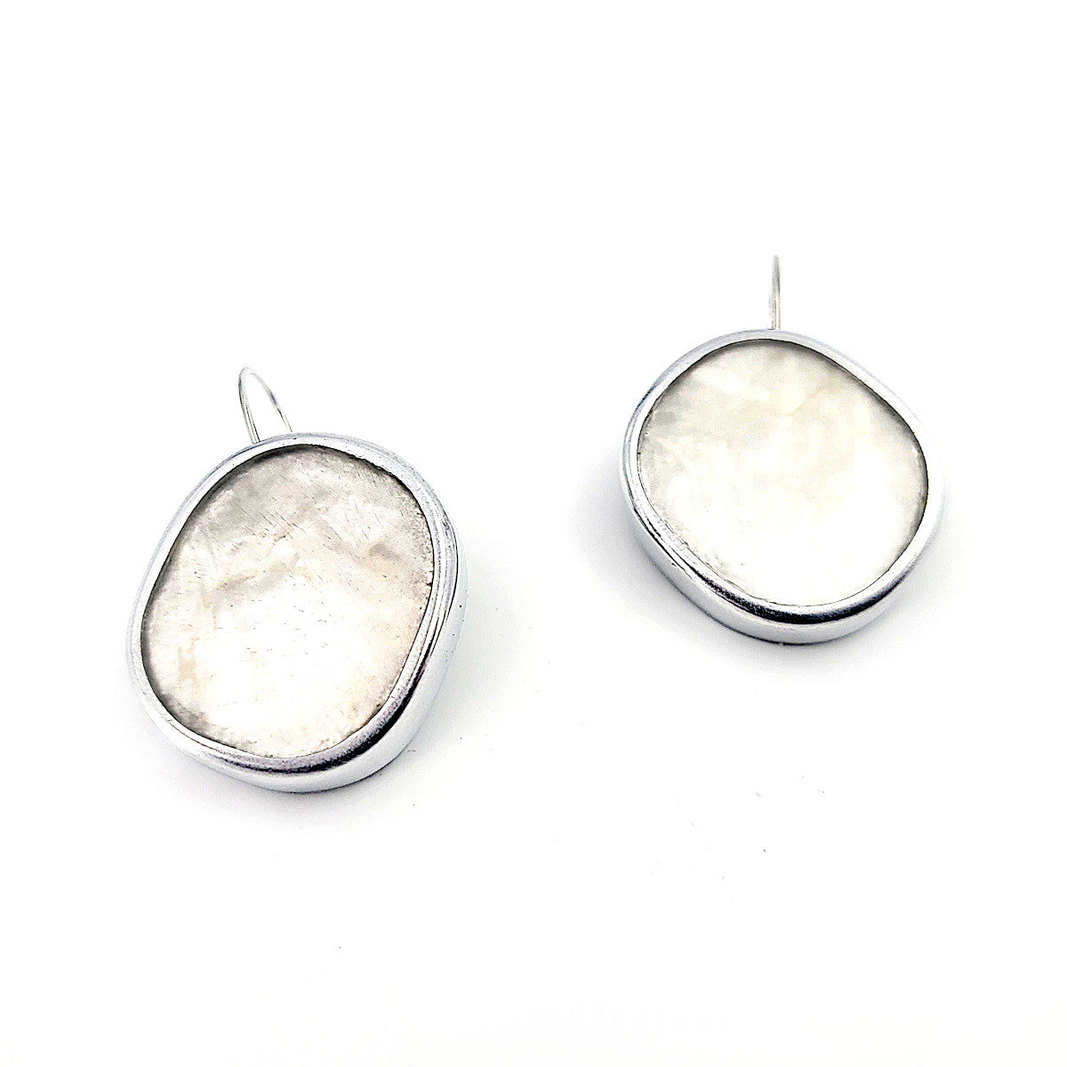 Resin and Shell Earrings