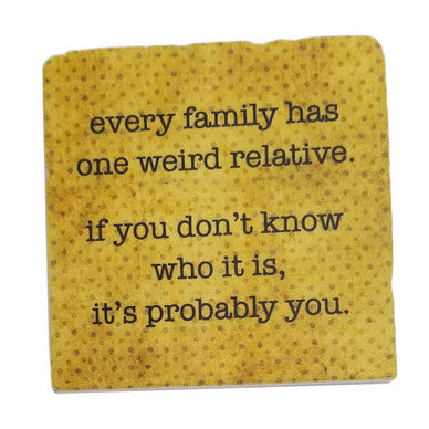 One Weird Relative, Marble Coaster
