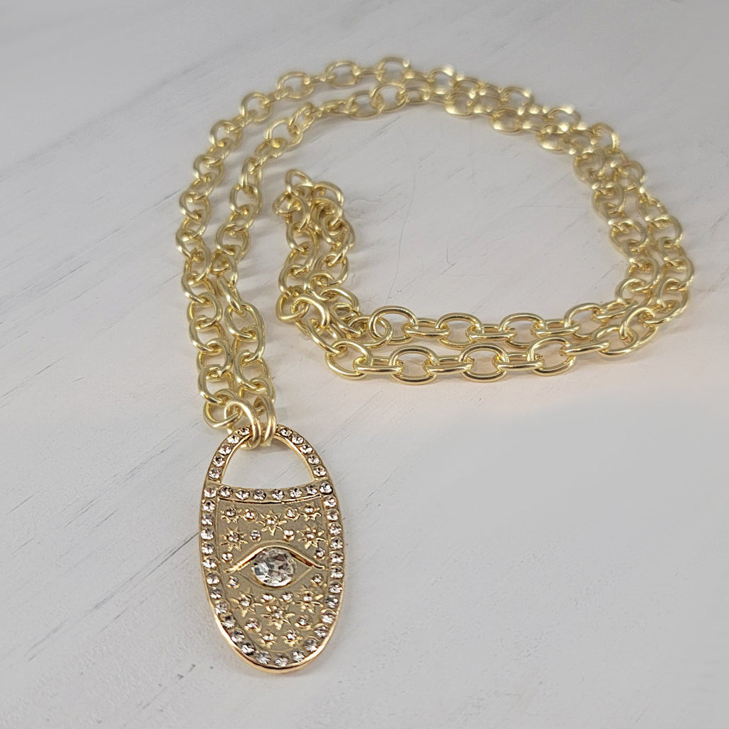 Bianca Evil Eye Necklace