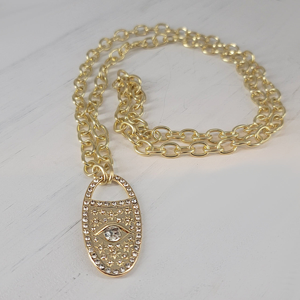 Bianca Evil Eye Necklace