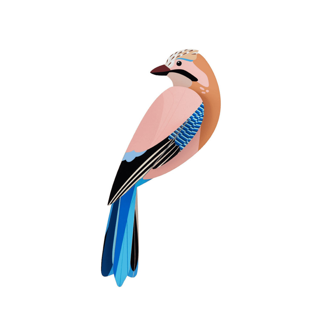 Garden Jay Bird 3-D Wall Art