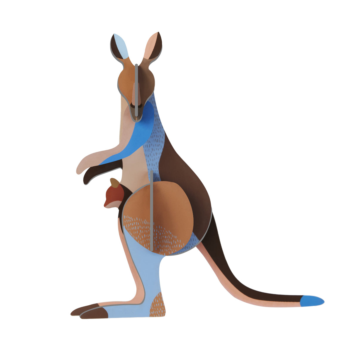 Kangaroo 3-D Wall Art