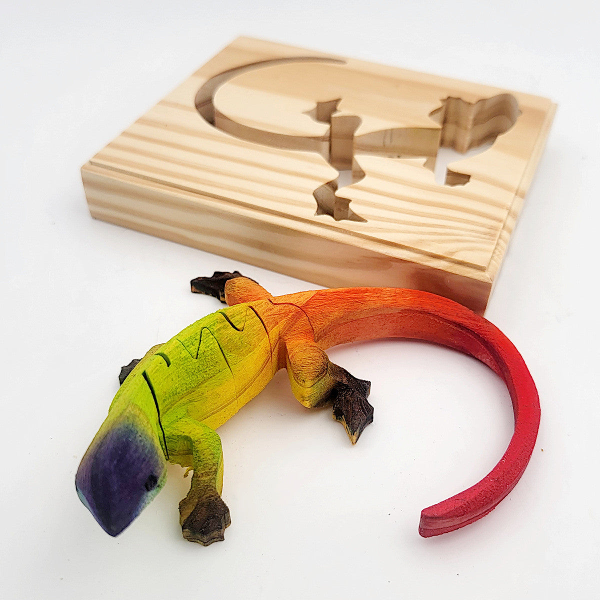 Artisan 3-D Puzzle - Lizard