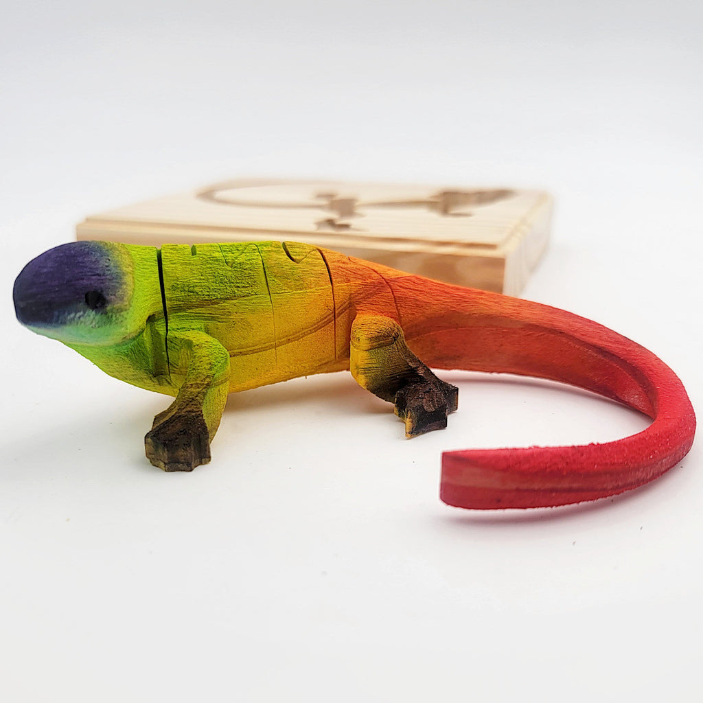 Artisan 3-D Puzzle - Lizard
