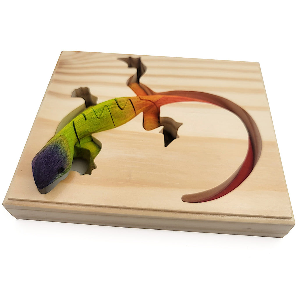 Artisan 3-D Puzzle - Lizard