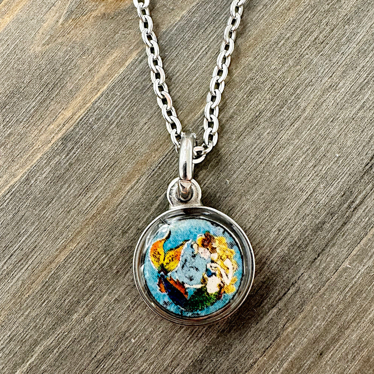 Spirit Lala Reversible Necklace- Mermaid