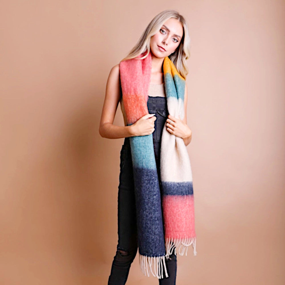 Faux Mohair Scarf