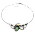 Christophe Poly Olive Branch Necklace