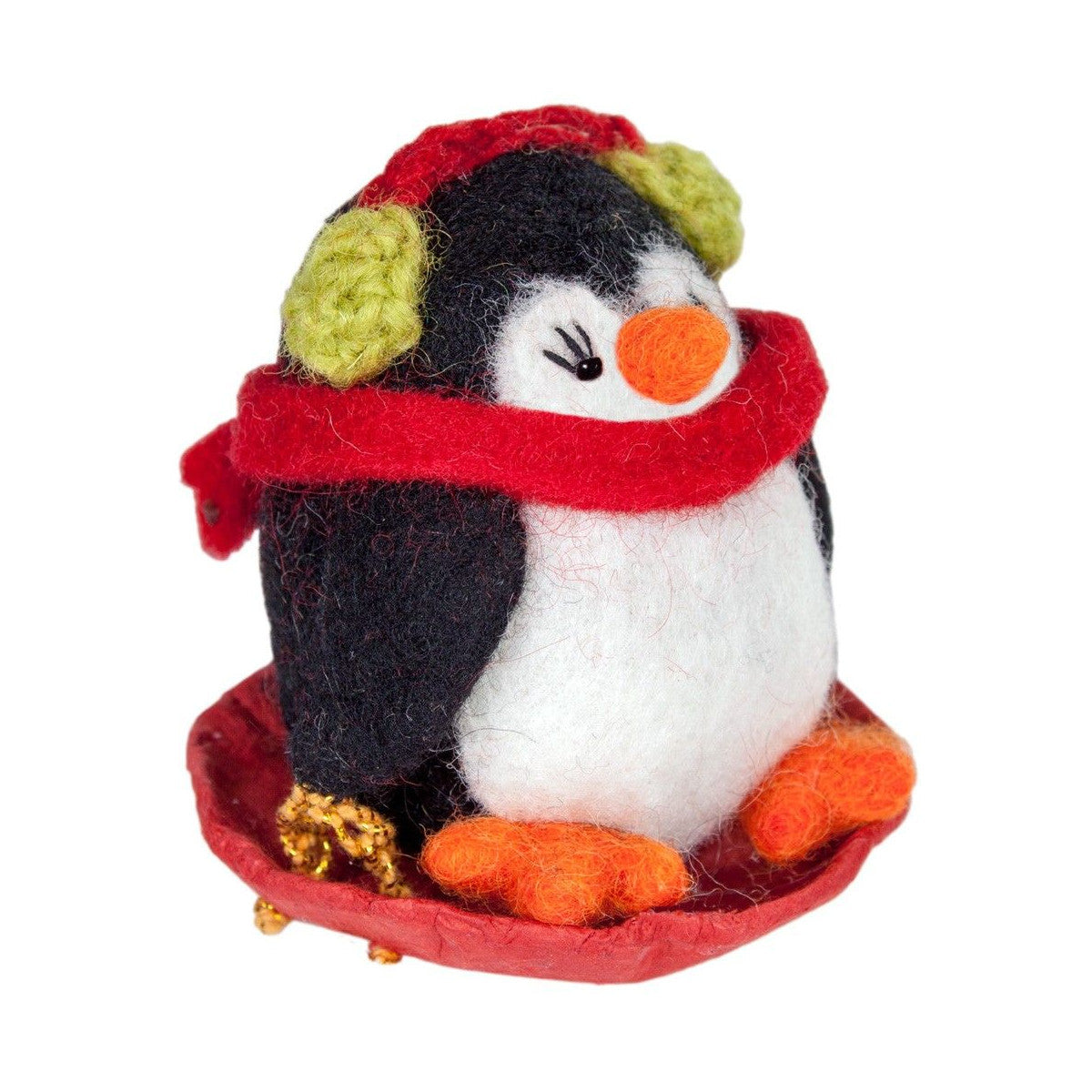 Felt Ornament - Polly Penguin