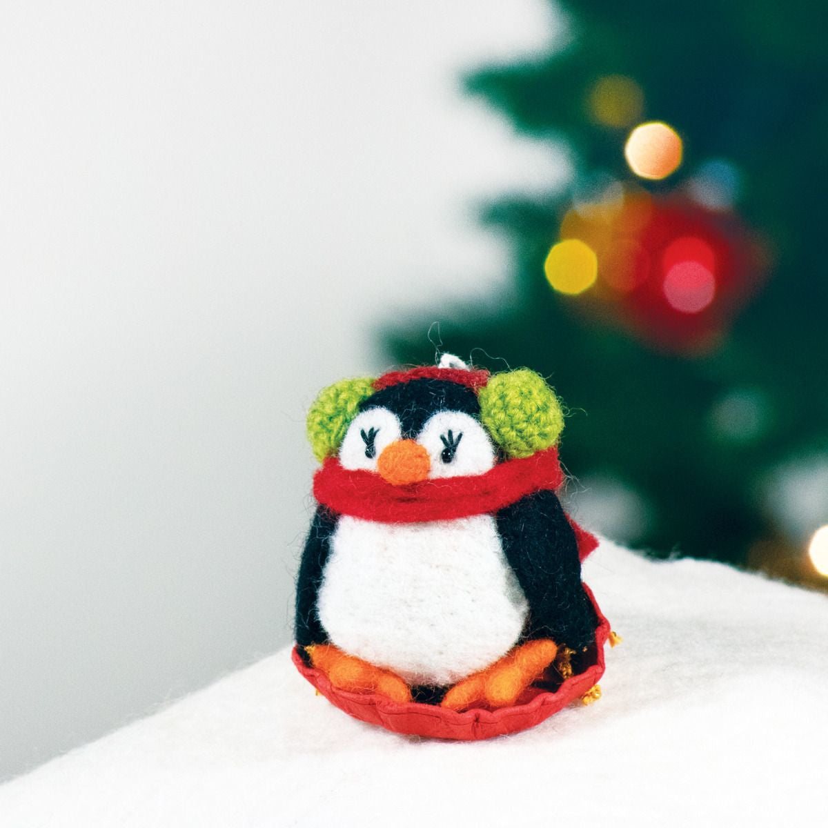 Felt Ornament - Polly Penguin