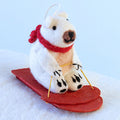 Felt Ornament - Polar Bear