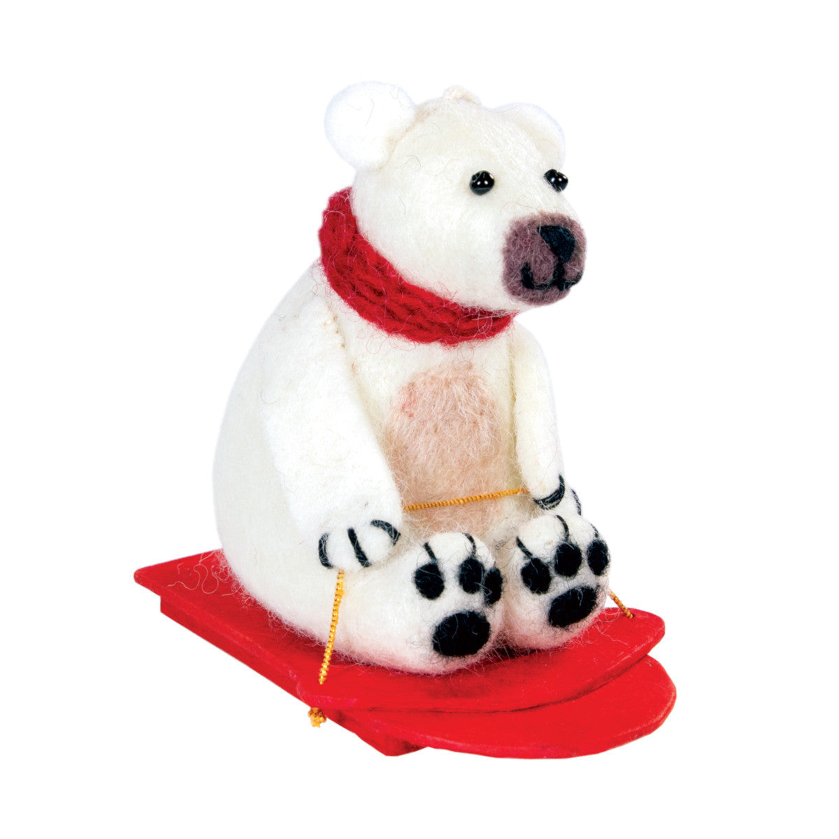 Felt Ornament - Polar Bear