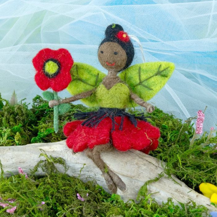 Flower Fairy Ornaments