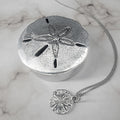 Sand Dollar Wish Box with Sand Dollar Necklace