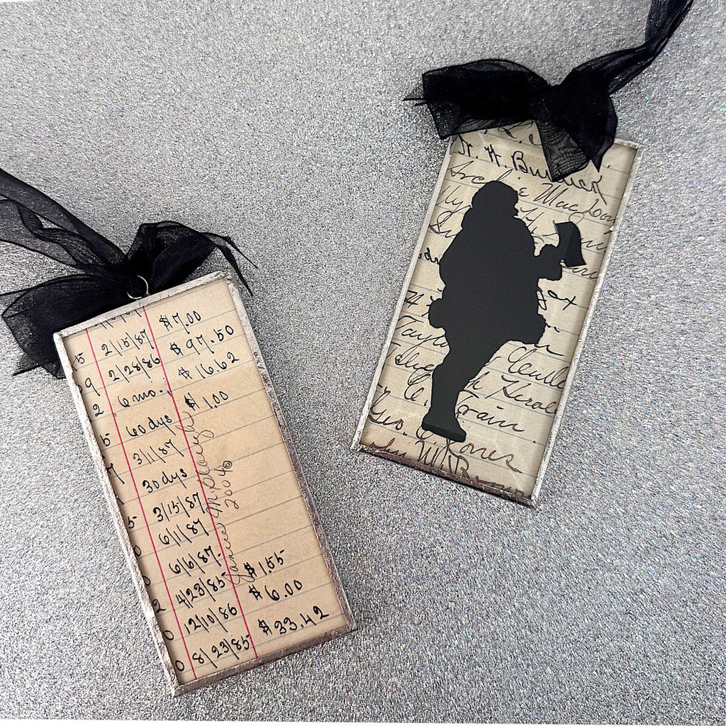Silhouettes and More Santa Ornament