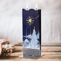 Flat Candle, Star of Bethlehem