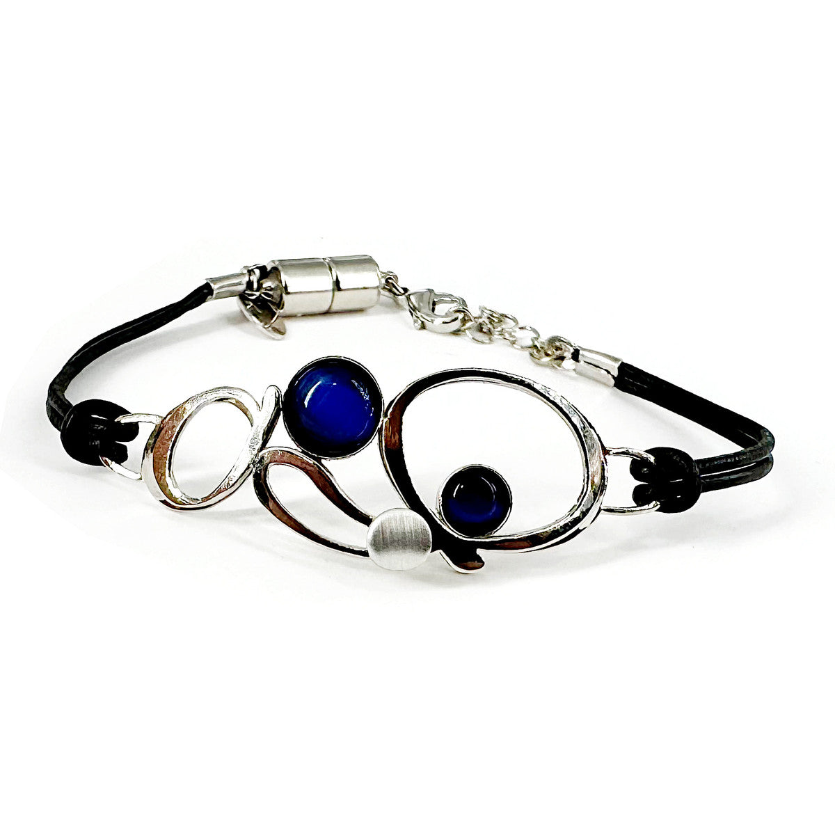 Christophe Poly Bracelet - Navy Circle