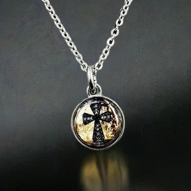 Spirit Lala Reversible Necklace- Vintage Cross