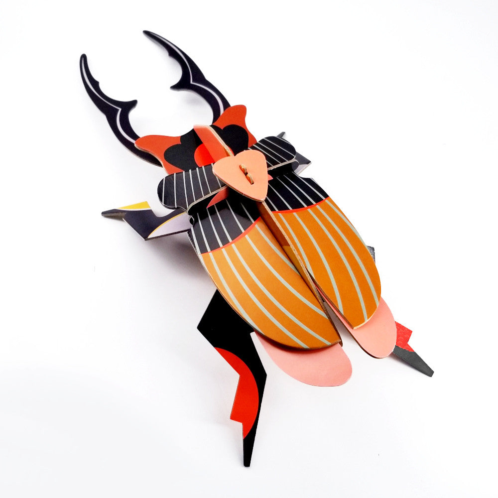Giant Stag Beetle 3-D Wall Art