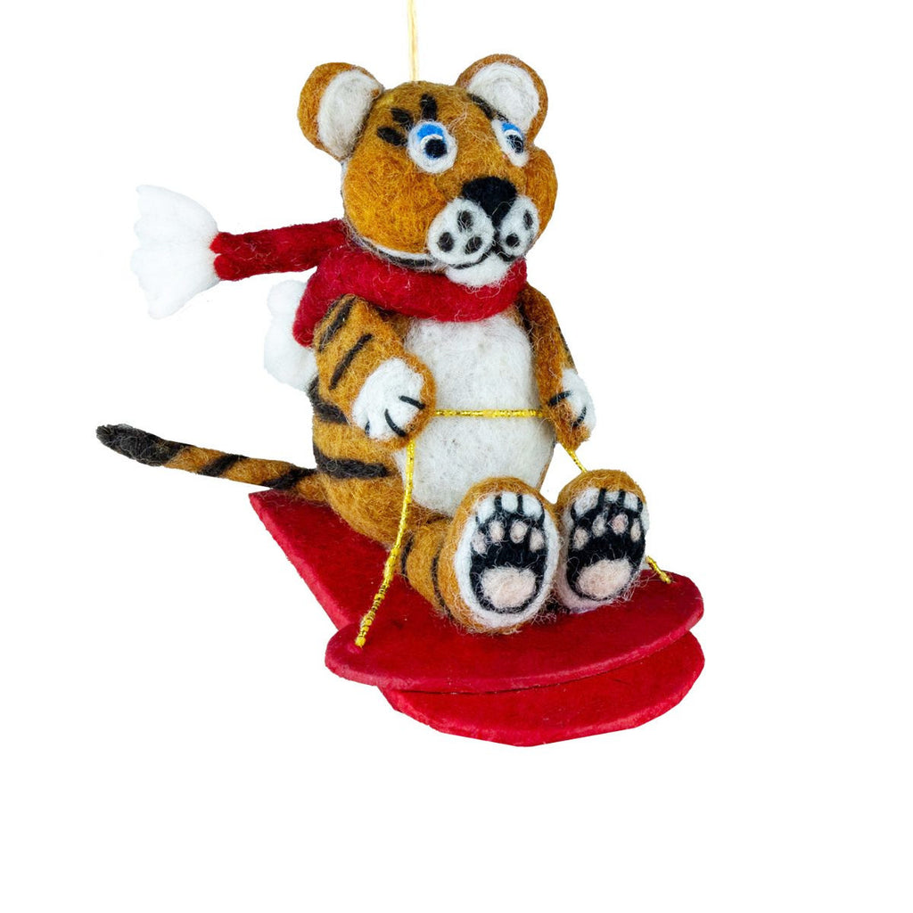 Felt Ornament - Tiger