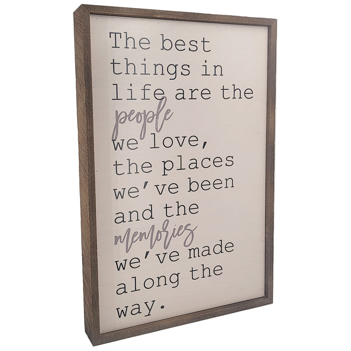 The Best Things in Life -  Wall Art