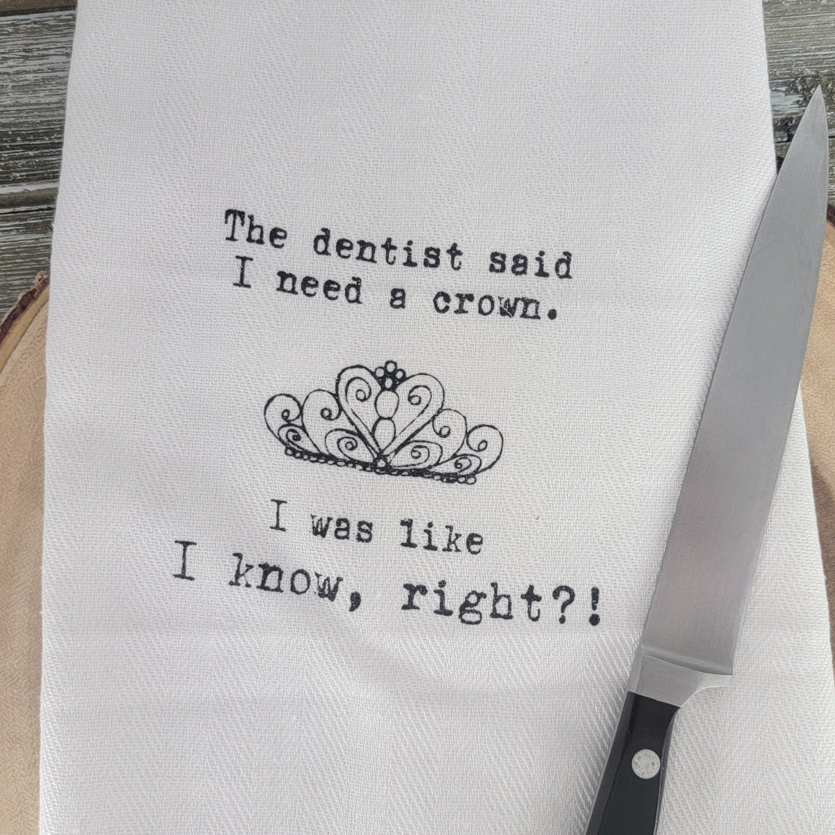 Humorous Kitchen Tea Towels