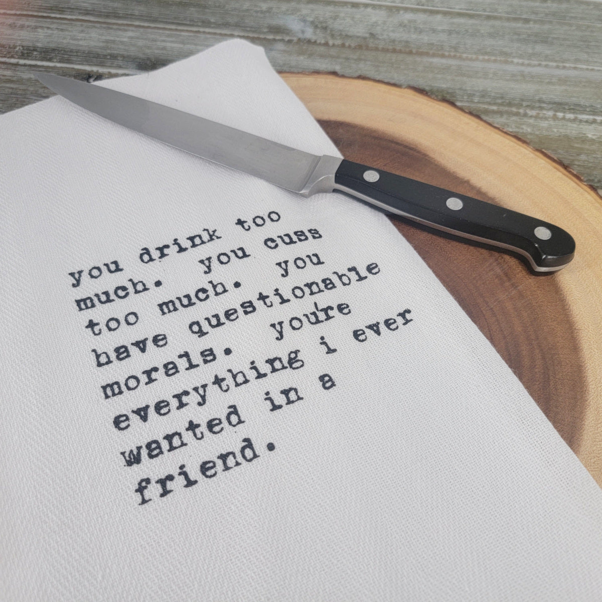 Humorous Kitchen Tea Towels