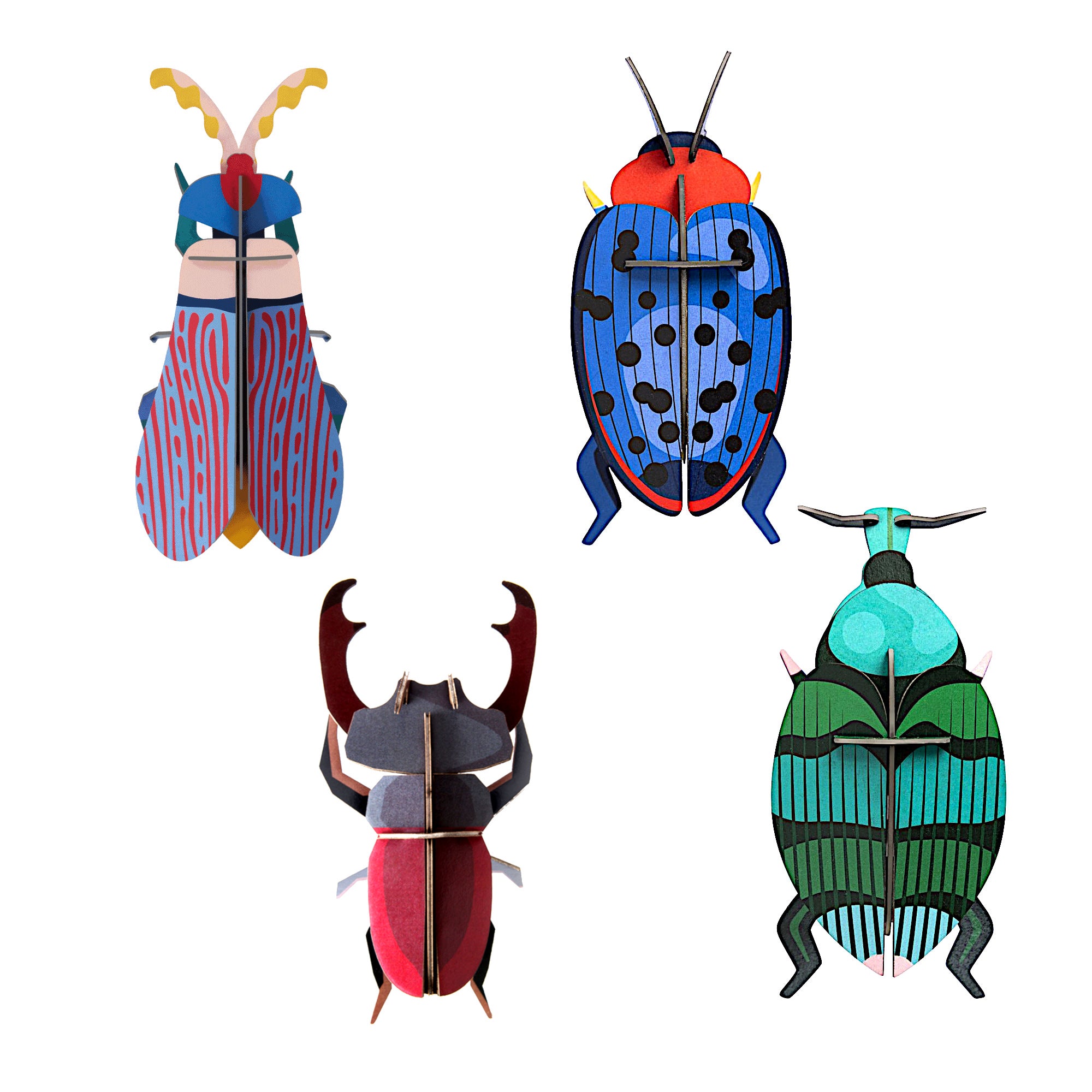 Beetles 3D Wall Art