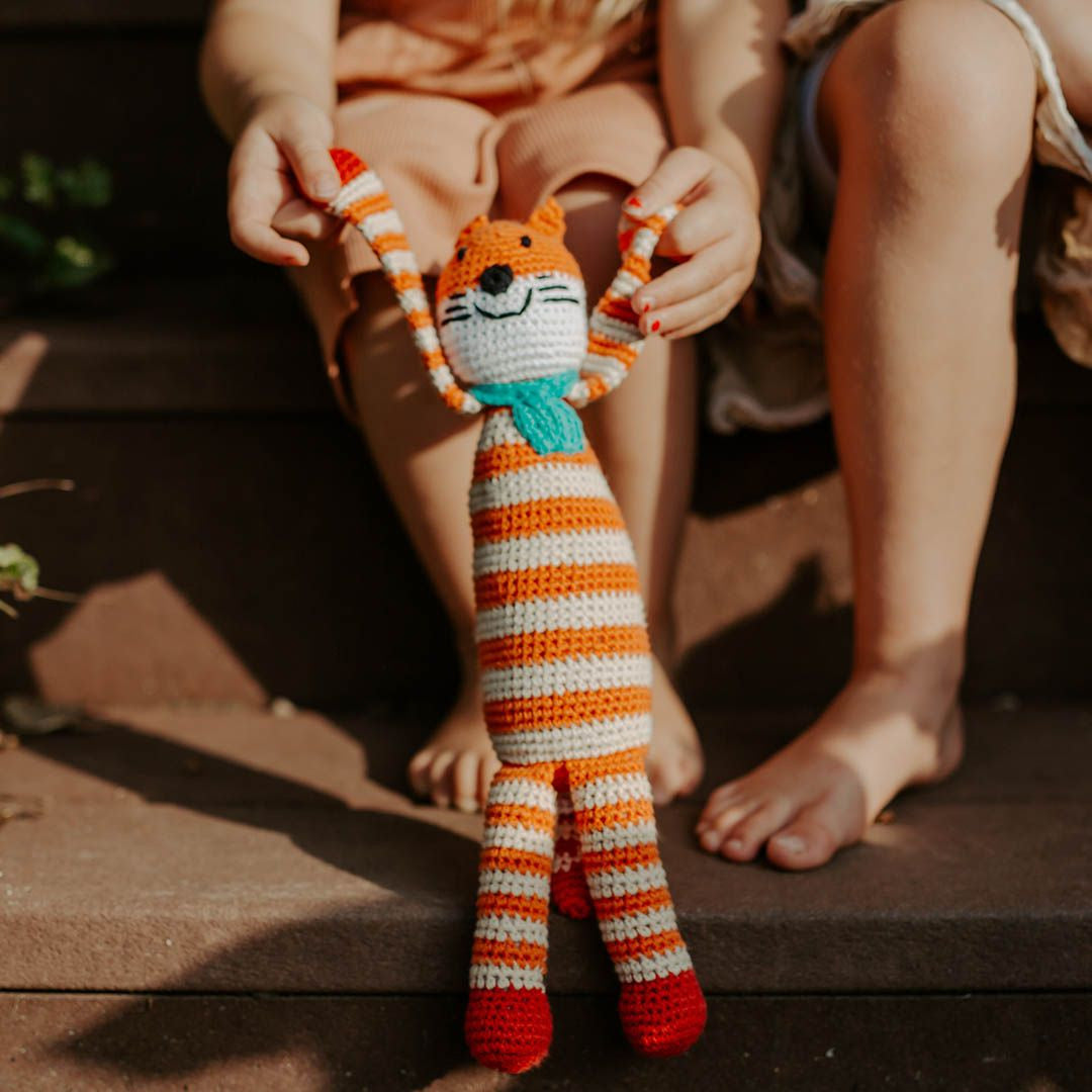 Hand Knitted Rattles