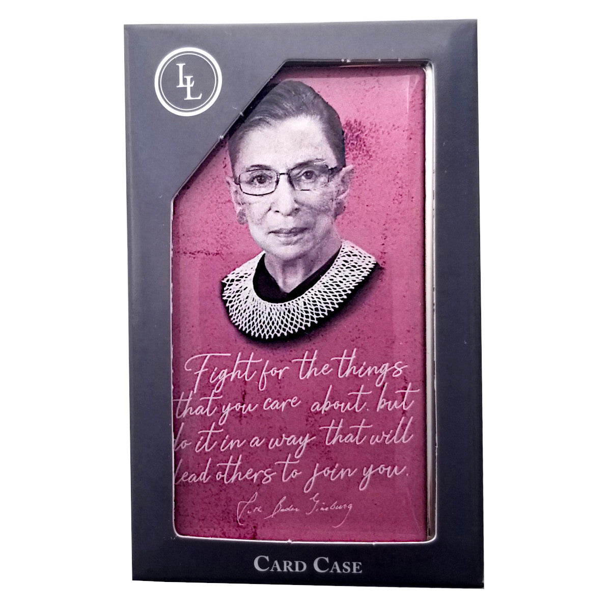 Card Case - RBG Quote - Fight for the things