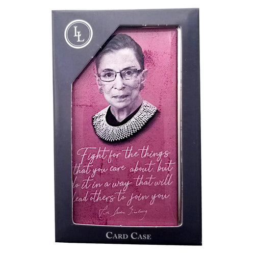 Card Case - RBG Quote - Fight for the things