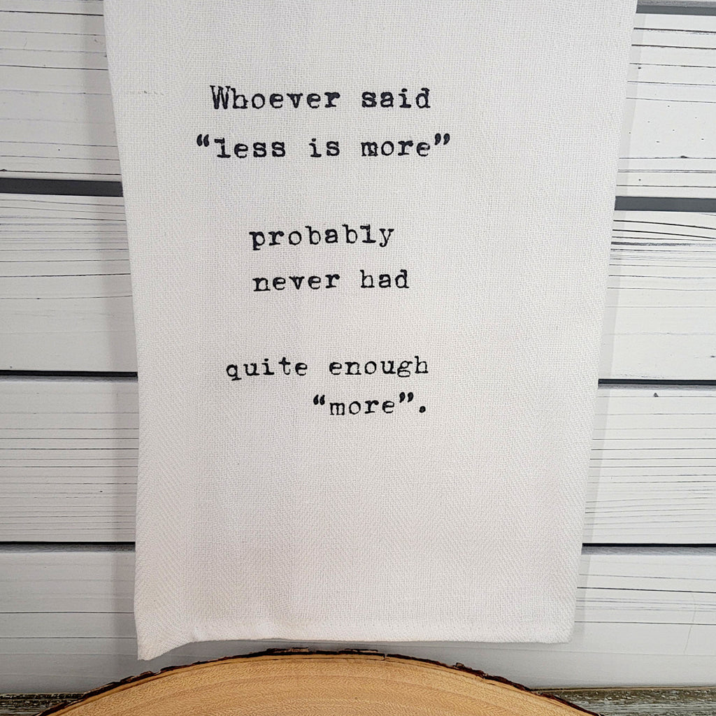 Humorous Kitchen Tea Towels