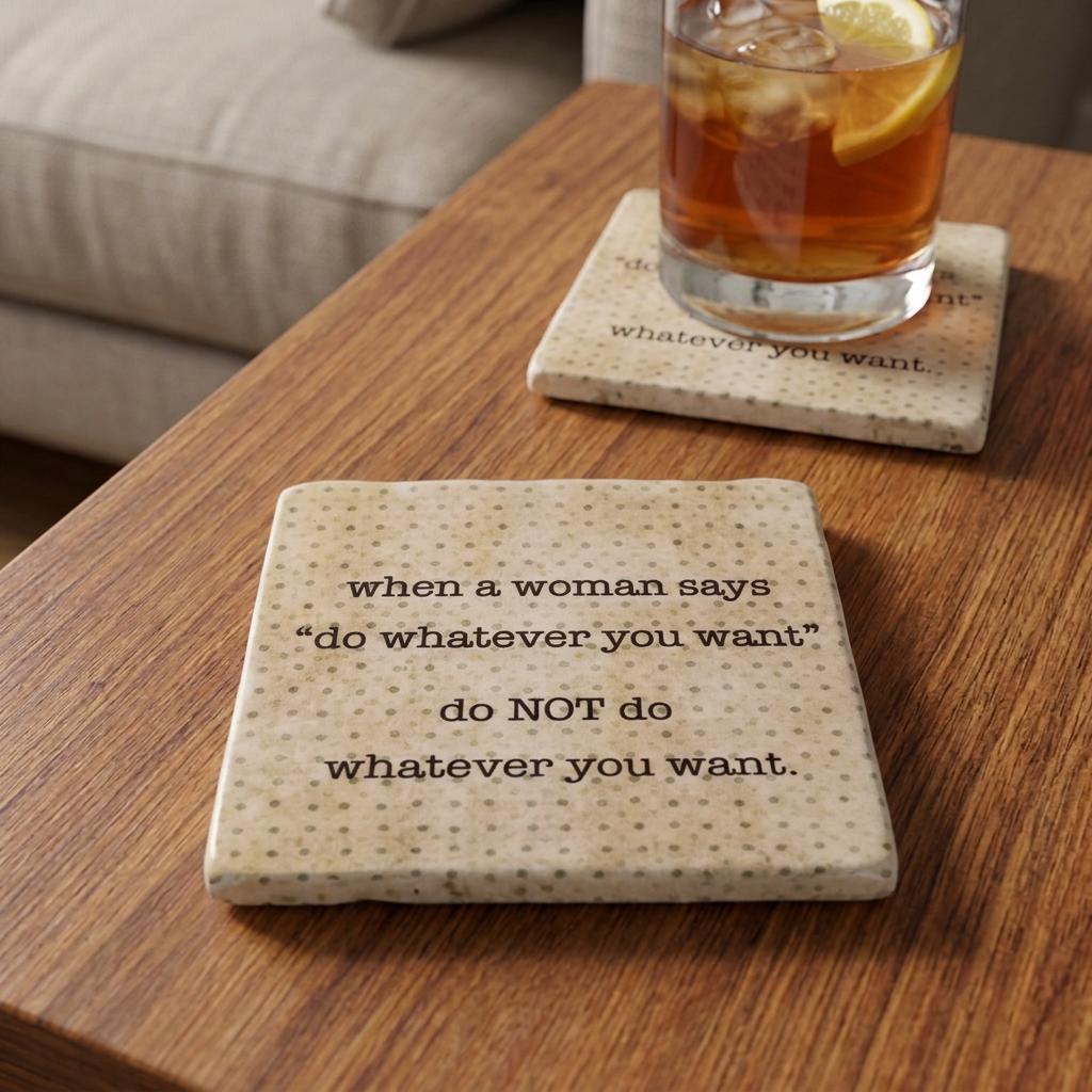When a Woman Says
