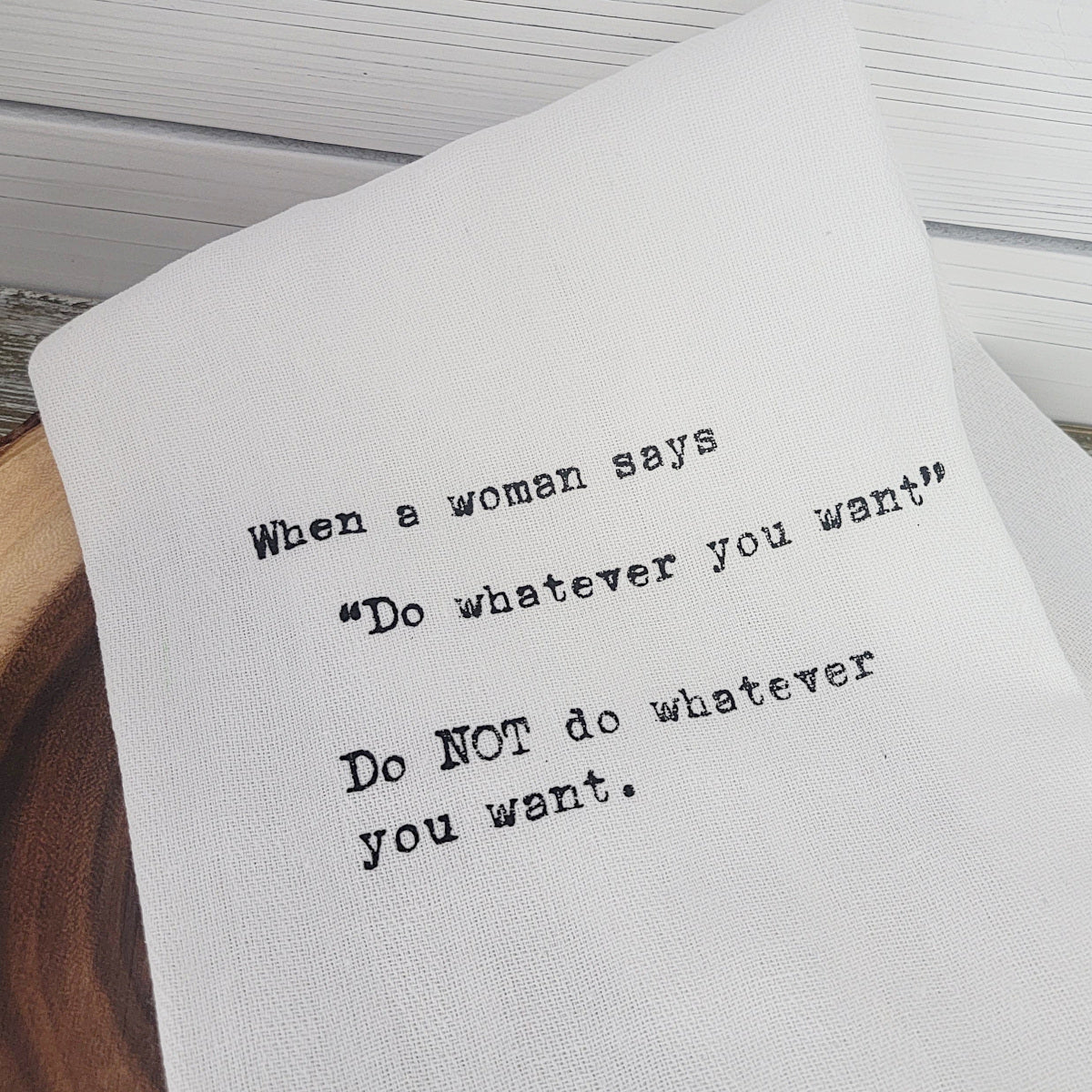 Humorous Kitchen Tea Towels